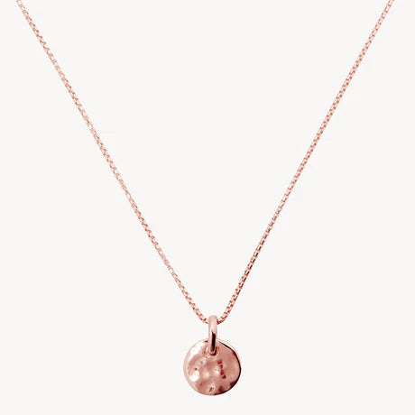 Najo Tigger Disc Necklace (Rose)