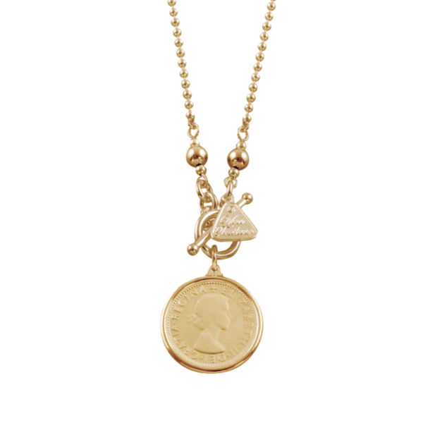 Ball Chain Necklace with Shilling