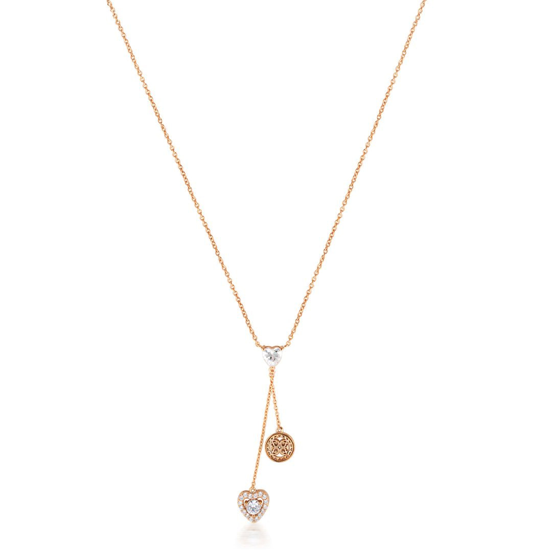 Georgini Signature Sealed With A Kiss Lariat Gold