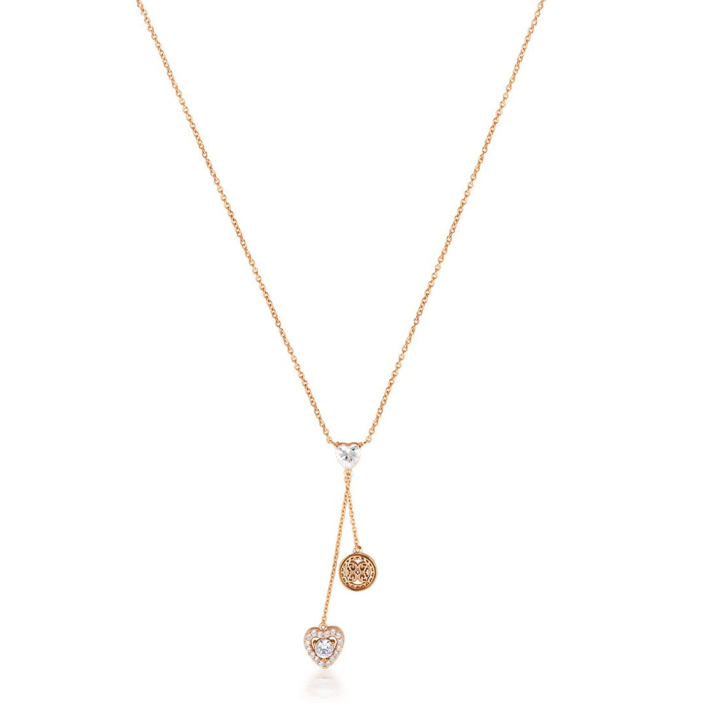 Georgini Signature Sealed With A Kiss Lariat Gold