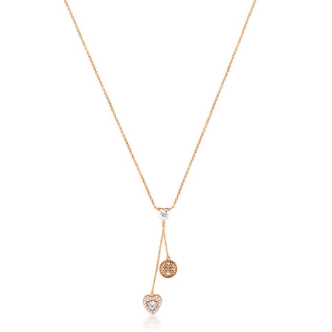 Georgini Signature Sealed With A Kiss Lariat Gold