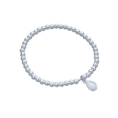 Pear Czelline Opal Stetchy Bracelet