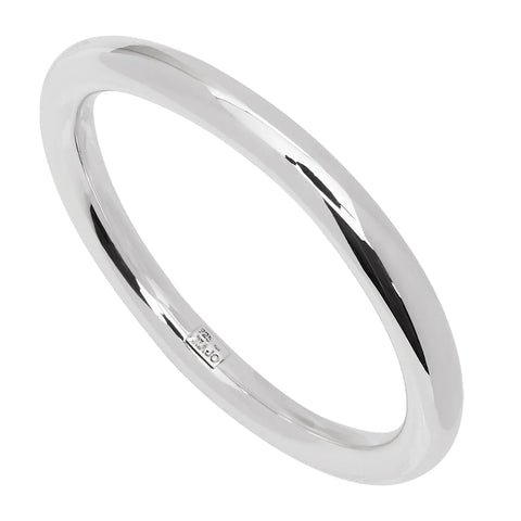 Najo 8mm Golf Bangle Silver