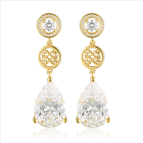 Georgini Signature Memento Earrings Gold