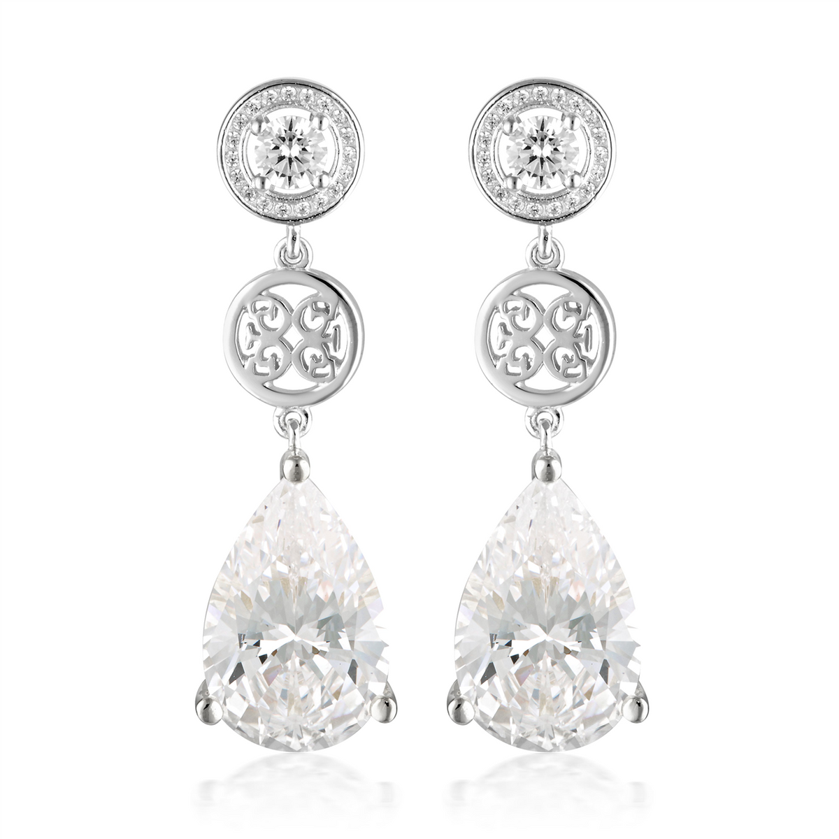 Georgini Signature Memento Earrings Silver