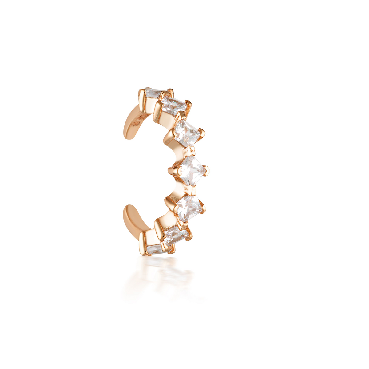 Georgini Signature Bling Ear Cuff Rose Gold