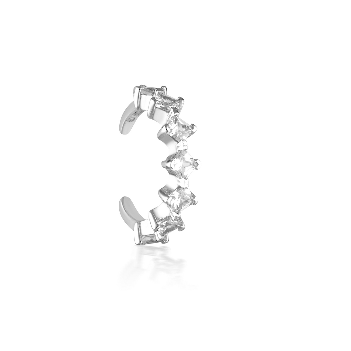 Georgini Signature Bling Ear Cuff Silver