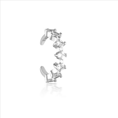 Georgini Signature Bling Ear Cuff Silver