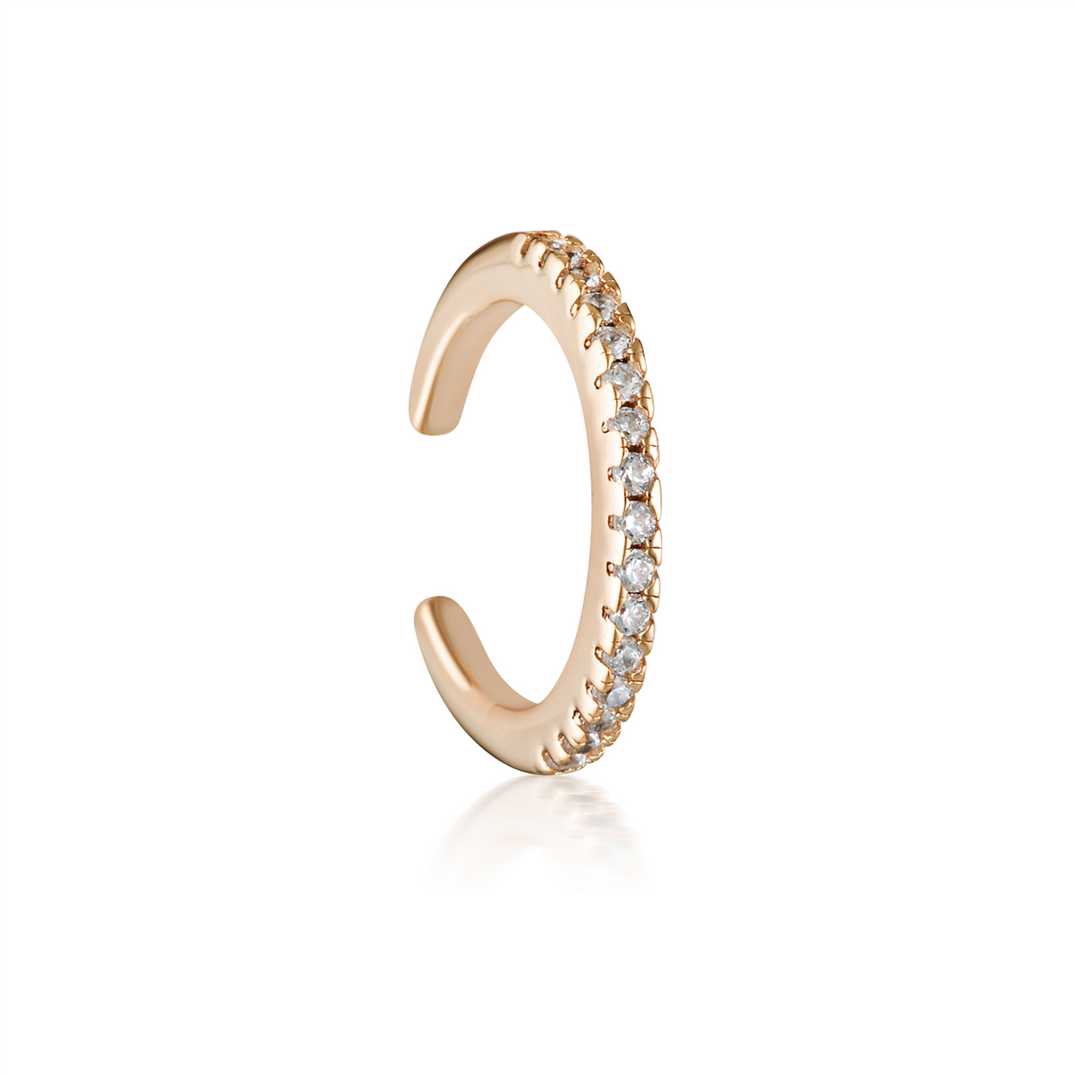 Georgini Signature Thin Ear Cuff Rose Gold
