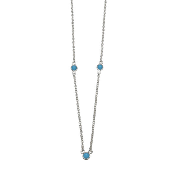 VT TURQUOISE BELCHER NECKLACE