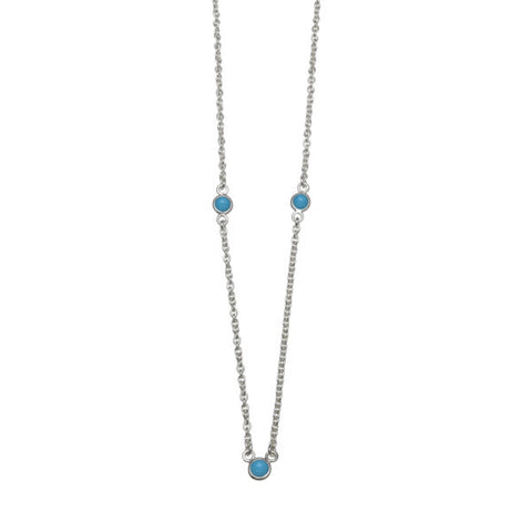 VT TURQUOISE BELCHER NECKLACE