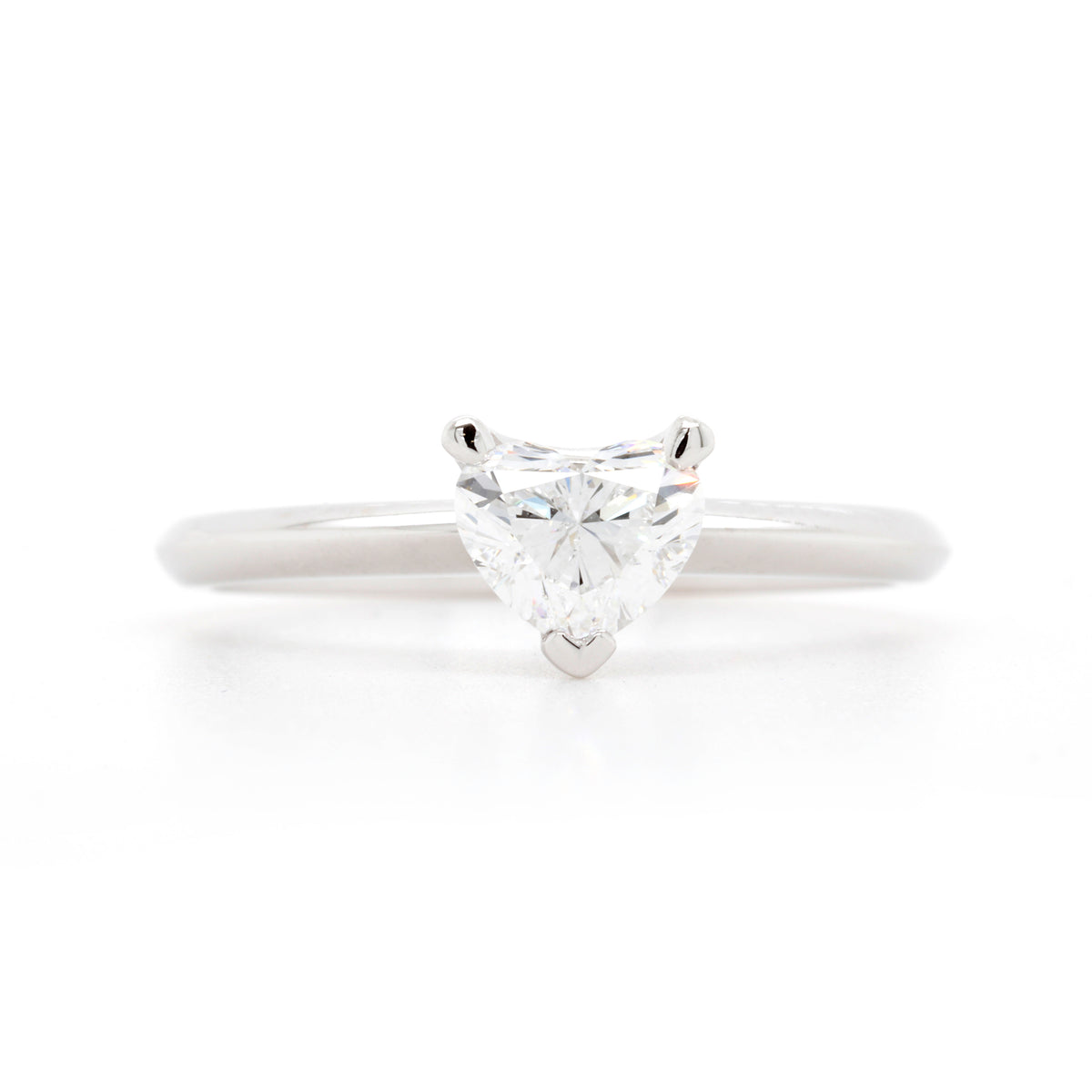 Jordyn 18ct White Gold Diamond Solitaire Engagement Ring 0.70ct E VS1