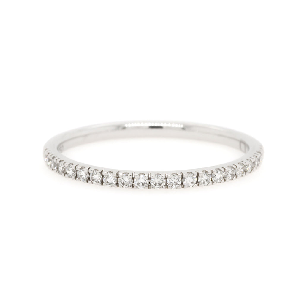 18ct White Gold Diamond Wedding Ring TDW = 0.21ct - Duffs Jewellers