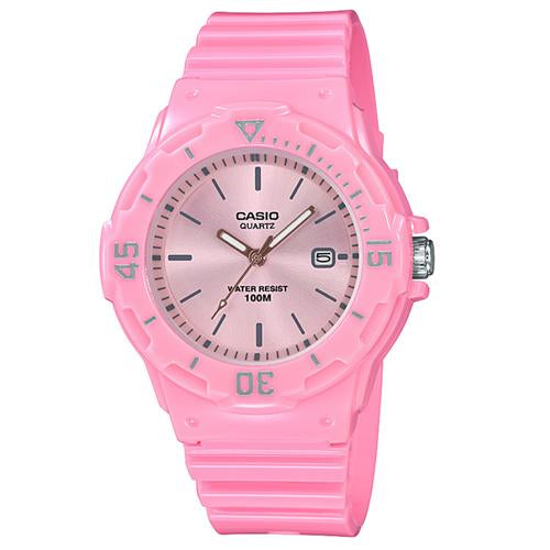 Casio Pink Resin Watch LRW200H-4E4