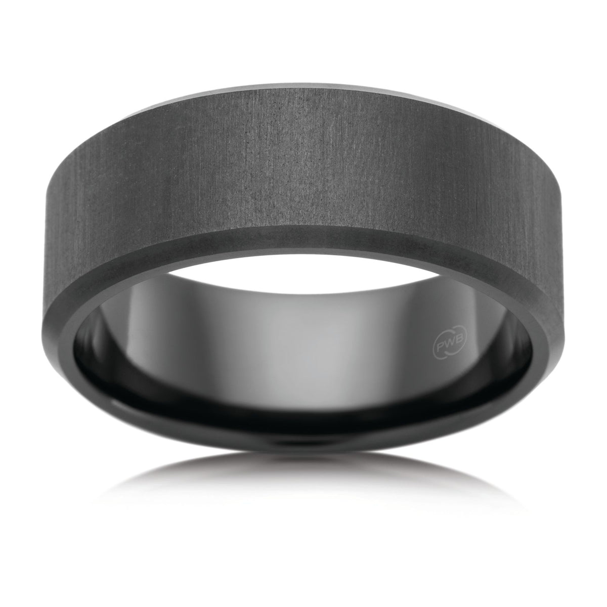 Zirconium 8mm Wedding Ring - Duffs Jewellers