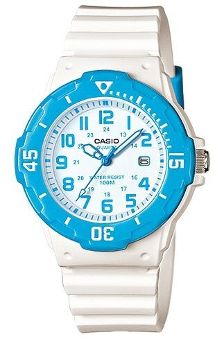 Casio White Resin Watch LRW200H-2B
