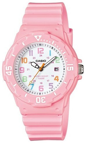 Casio Pink Resin Watch LRW200H-4B2