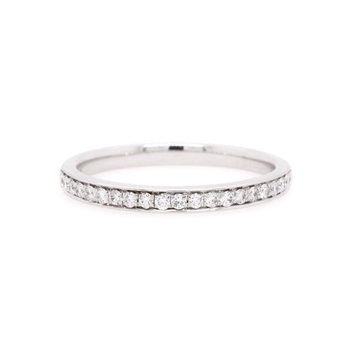 18ct White Gold Diamond Wedding Ring TDW = 0.22ct - Duffs Jewellers