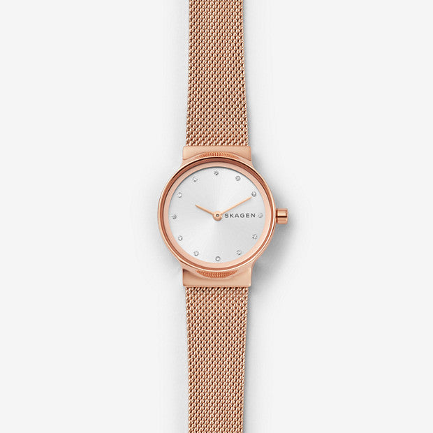 Skagen Freja Rose Gold-Tone Analogue Watch - Duffs Jewellers