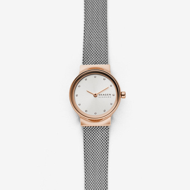 Skagen Freja Silver-Tone Analogue Watch - Duffs Jewellers