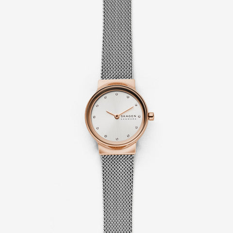 Skagen Freja Silver-Tone Analogue Watch - Duffs Jewellers
