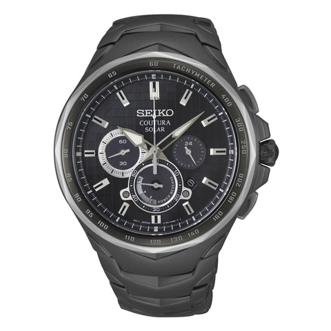 Gents Coutura Solar Chronograph Dress Watch - Duffs Jewellers
