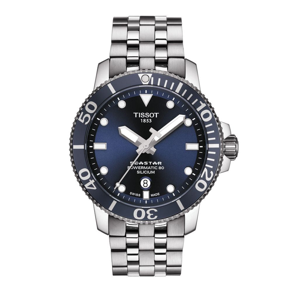 Tissot Seastar 1000 Powermatic 80 Silicium - Duffs Jewellers