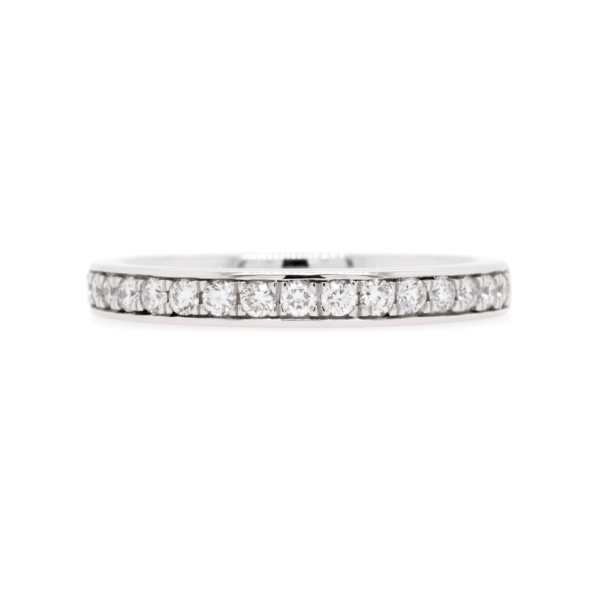 18ct White Gold Diamond Wedding Ring TDW = 0.29ct - Duffs Jewellers