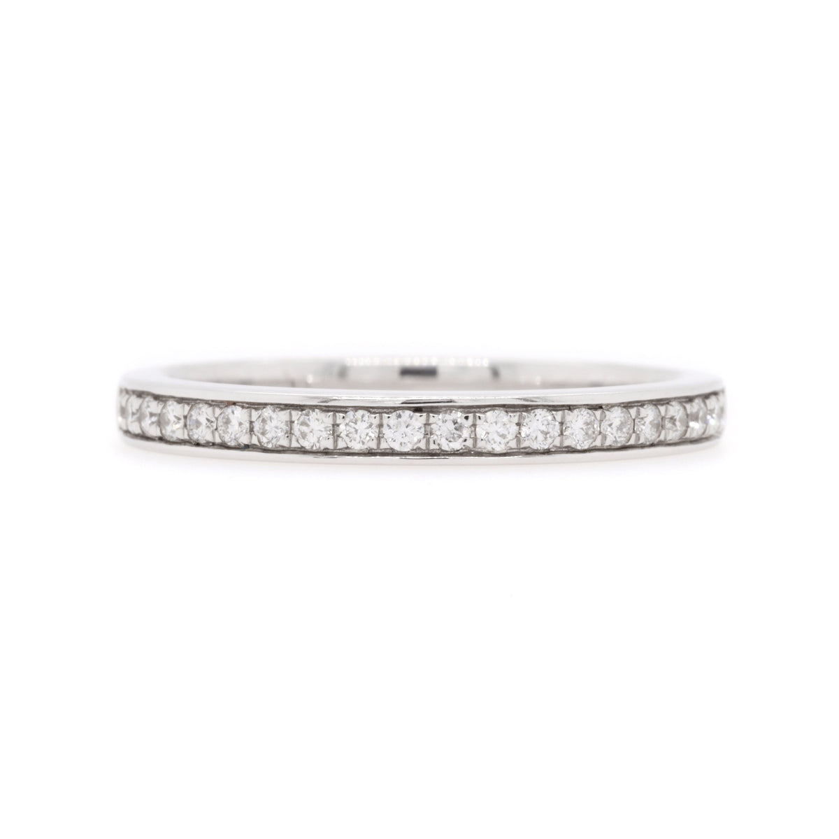 18ct White Gold Diamond Wedding Ring TDW = 0.19ct - Duffs Jewellers