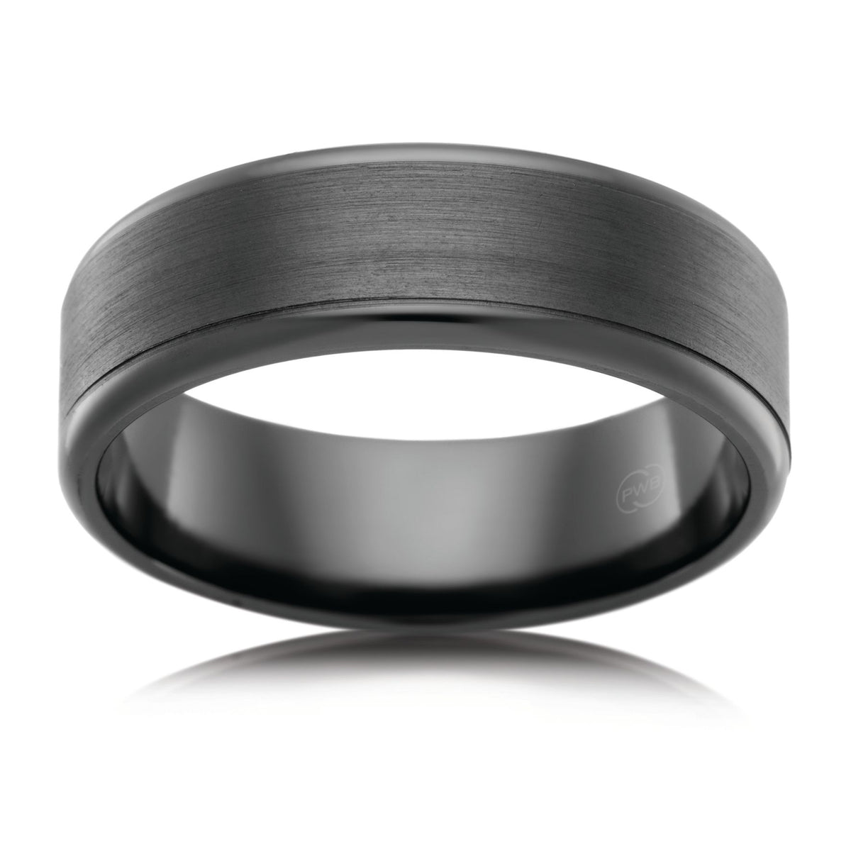 Zirconium 7mm Wedding Ring - Duffs Jewellers