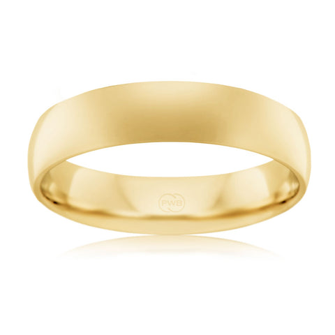 9ct Yellow Gold 5mm Wedding Ring - Duffs Jewellers