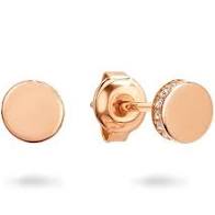 Georgini Micro Earrings - Rose Gold - Duffs Jewellers